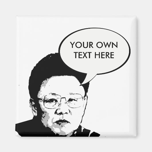 Aimant Kim Jong Il (Devant)