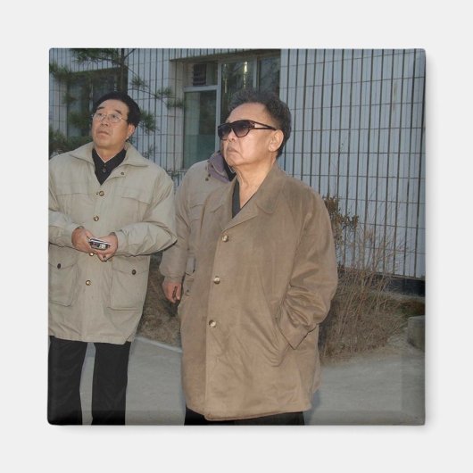 Aimant Kim Jong-il, Corée du Nord (Devant)