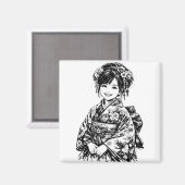 Aimant kimono (Recto/Verso)