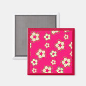 Aimant Kimono Rose rose Lotus (Recto/Verso)