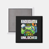 Aimant Kindergarten Level Unlocked Video Game Ck To Schoo (Recto/Verso)