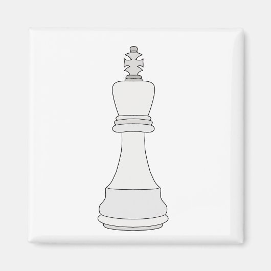 Aimant King Chess (Devant)
