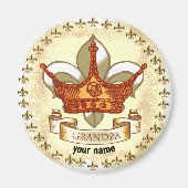 aimant King Grand-pa (Devant)