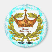 Aimant King Grandpa Crown (Devant)