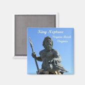 Aimant King Neptune, Virginia Beach, Virginia (Recto/Verso)