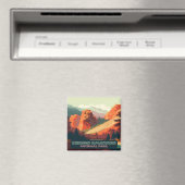 Aimant Kings Canyon National Park California Mountains (In Situ (Lave-vaisselle))