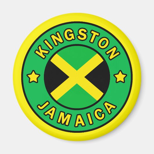 Aimant Kingston Jamaïque (Devant)