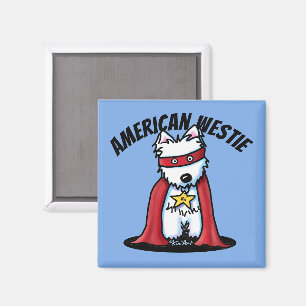 Aimant KiniArt American Westie