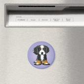 Aimant KiniArt Bernese Mountain Dog (In Situ (Lave-vaisselle))