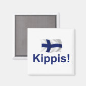 Aimant Kippis de Finlande ! (Bravo !) (Recto/Verso)