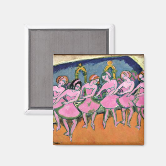 Aimant Kirchner - Six Danseurs (Recto/Verso)