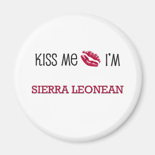 Aimant Kiss Me Je suis SIERRA LEONEAN