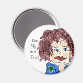 Aimant Kiss My Tweet Tweet (Recto/Verso)