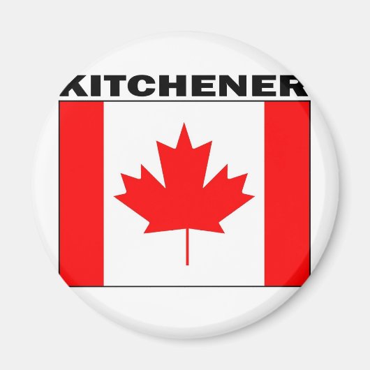 Aimant Kitchener (Ontario) (Devant)