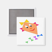 Aimant Kite mignon (Recto/Verso)