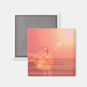 Aimant Kiteboard Sunset Magne (Recto/Verso)