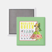 Aimant Kitschy Mahjong Queen (Recto/Verso)