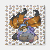 Aimant Kitsune (Devant)