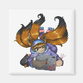 Aimant Kitsune (Devant)