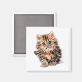 Aimant Kitten (Recto/Verso)