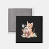 Aimant Kitten OEufs de chaton de Pâques (Recto/Verso)