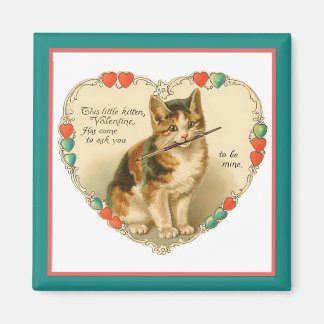 Aimant Kitten Valentine