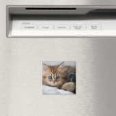 Aimant Kitten With Blue Eyes (In Situ (Lave-vaisselle))