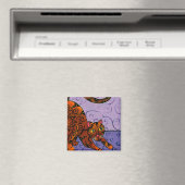 Aimant Kitty du soleil levant (In Situ (Lave-vaisselle))