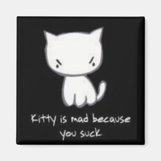 Aimant kitty est fou (Devant)