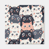Aimant Kitty Kat Kaleidoscope (Devant)