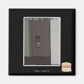 Aimant Kitty laser (Devant)