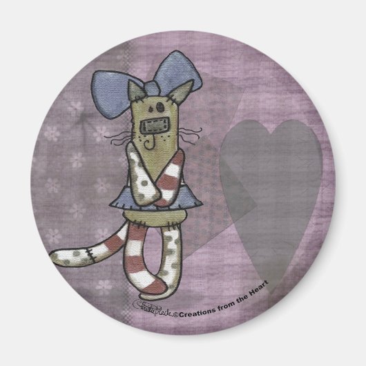 Aimant Kitty primitif (Devant)