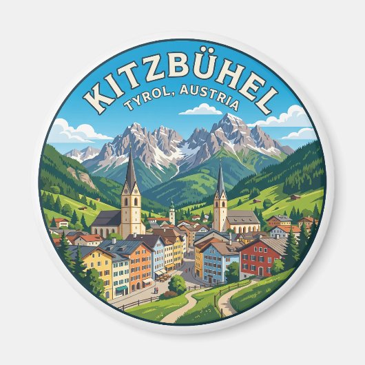 Aimant Kitzbühel Autriche (Devant)