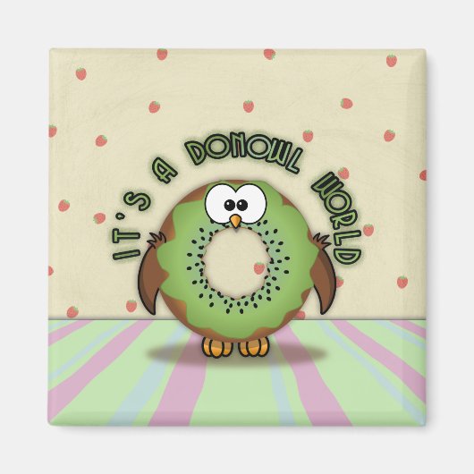 Aimant kiwi donowl (Devant)
