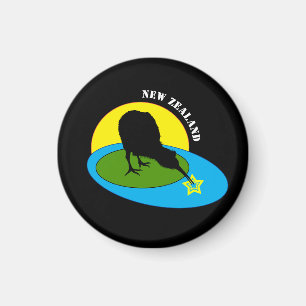 Aimant Kiwi - New Zealand Bird & Bro Travel (magnets)