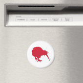 Aimant Kiwi rouge (In Situ (Lave-vaisselle))
