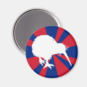 Aimant Kiwi Silhouette (Recto/Verso)