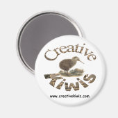 Aimant Kiwis créatifs 1 (Recto/Verso)
