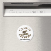 Aimant Kiwis créatifs 1 (In Situ (Lave-vaisselle))