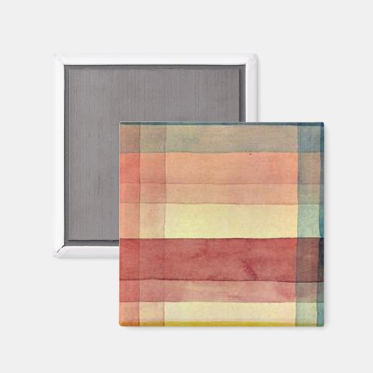 Aimant Klee - Architecture de la plaine (Recto/Verso)