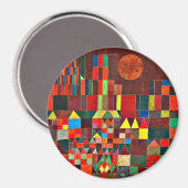 Aimant Klee - Château et Soleil (Recto/Verso)