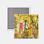 Aimant klee - Conte de Hoffmann, célèbre peinture (Recto/Verso)