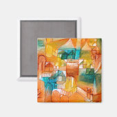 Aimant Klee - Fascade Brown Green (Recto/Verso)