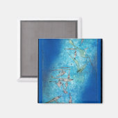 Aimant Klee - Image du poisson (Recto/Verso)