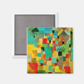 Aimant Klee - Jardins du Sud (tunisien) (Recto/Verso)