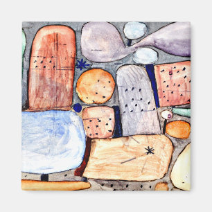 Aimant Klee - Parties d'un paysage assemblé