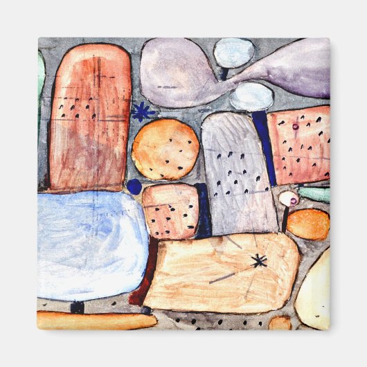 Aimant Klee - Parties d'un paysage assemblé (Devant)