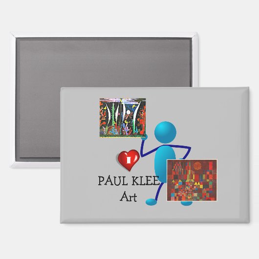 Aimant Klee - Paul Klee Art (Recto/Verso)