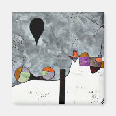 Aimant Klee - Peinture hivernale (Devant)