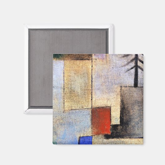 Aimant Klee - Petite photo de la face (Recto/Verso)